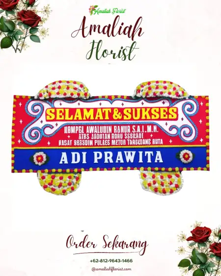 Papan Bunga Ucapan Selamat Papringan